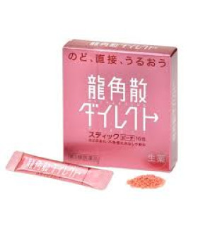 Ryukakusan Direct Stick Peach Herbal Supplement  16 Sachets, 0.4 oz (11.2 g) 